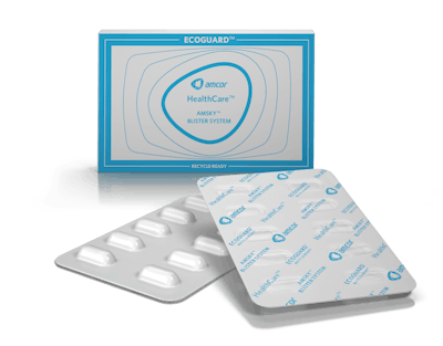 A key aspect to AmSky’s sustainability success is that the blister and lidding are both HDPE.