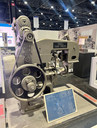 R.A Jones Automatic Soap Press.