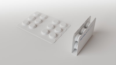 Zero Waste Medication Blister Pack by Patrick Walby.