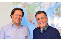 Carlo Carnelli, CEO of Color Consulting srl (left) and Elie Khoury, president of Alwan Color Expertise SAS.