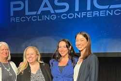 Four women took the stage to explain the nuances of advanced and chemical recycling on the eve of International Women's Day.