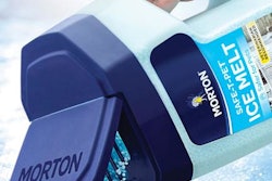 Morton Salt's new Safe-T-Pet Ice Melt packaging improves shelf visibility and grip.