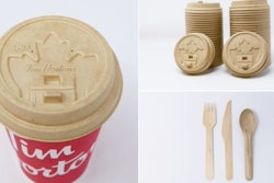 Tim Hortons switches to sustainable lids, cutlery, and sandwich wraps.
