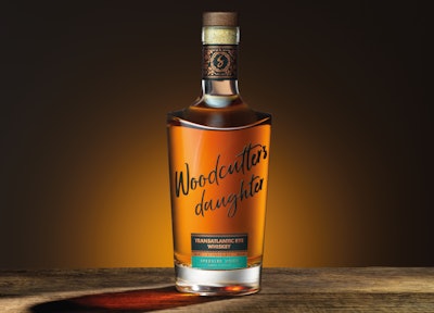 In creating the package design for its limited-edition Woodcutter’s Daughter Rye Whiskey, Silent Pool Distillers employed both elegant design details and storytelling to produce a sophisticated and evocative bottle design.