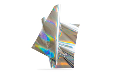 F-UHB-M Ultra High Barrier and High Metal Bond Metallized Polyester Film for Aluminum Foil Replacement from Flex Films (USA) Inc.