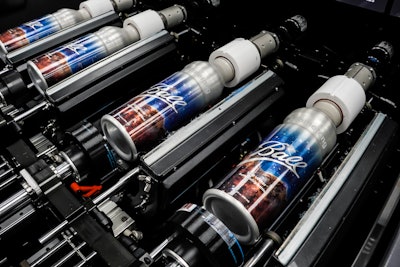 The Boomerang Bottling System handles six bottles at a time at a rate of 15 to 20 seconds per cycle.