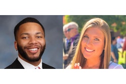 Gabrien Gillespie (left) is the Robert Testin Outstanding Senior in Packaging Science winner, and Elizabeth Verdery (right) becomes the Packaging World Outstanding Packaging Science Senior.