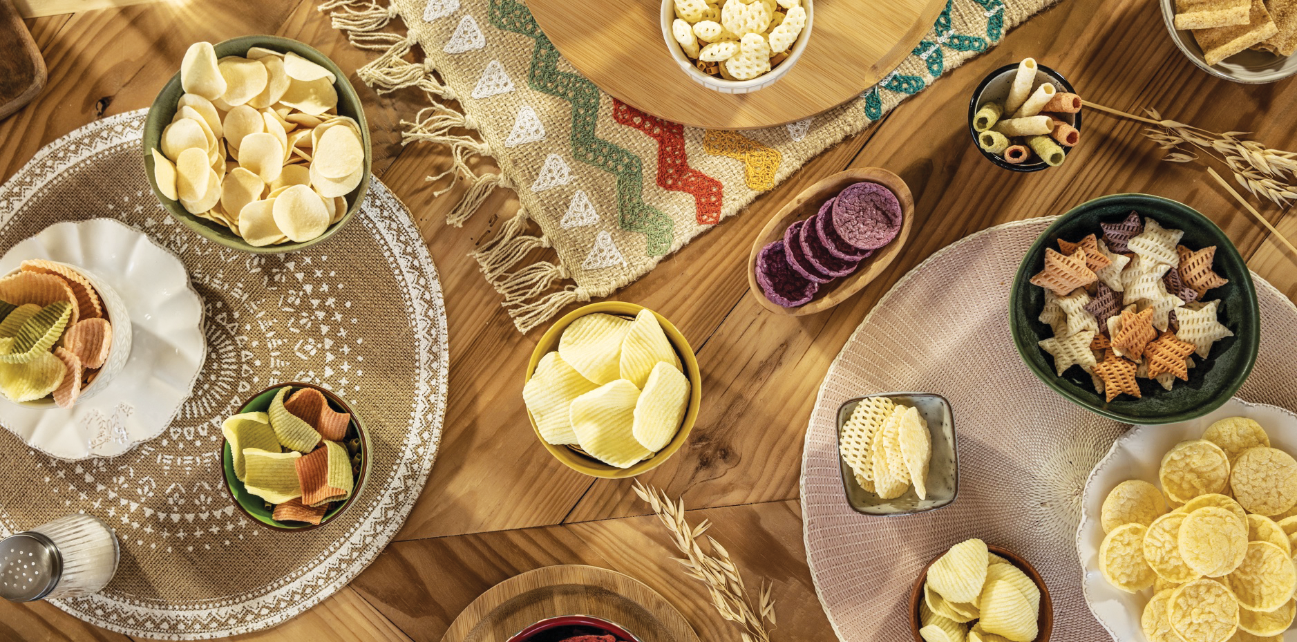 Spanish multinational Leng-d&rsquo;Or makes food pellets that are sold to other companies to make snack foods.