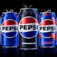 Pepsi has new livery, but retains it's characteristic globe logo design.