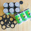 Beer lovers can look for all of Ska’s canned brand offerings to sport recyclable fiber collars applied by the CanCollar Corsair on shelves starting this month, in April.