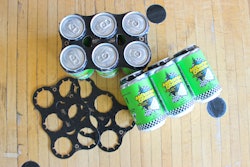 Beer lovers can look for all of Ska’s canned brand offerings to sport recyclable fiber collars applied by the CanCollar Corsair on shelves starting this month, in April.