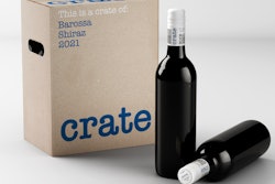 By removing the label from the body of the wine bottle, Fourth Wave Wine has eliminated the paper, the adhesives, and the PET liner resulting from the label.
