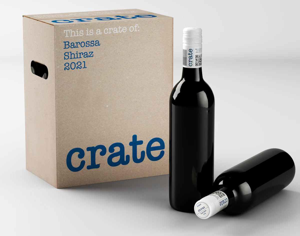 Crate Wine Uses Label-less Bottle Design - Vimarsana News