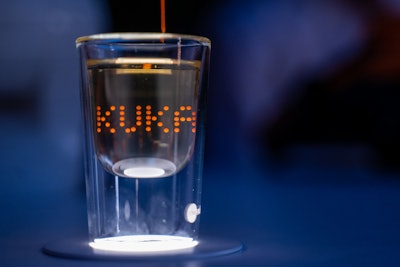 3D Printed Cocktail Kuka Print-a-Drink