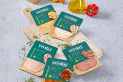 Noel Alimentaria's Verday plant-based meat product range is now packaged in paper-based trays.
