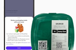 Topanga's reusable takeout package tracking technology helps increase container returns through incentives and automated reminders.