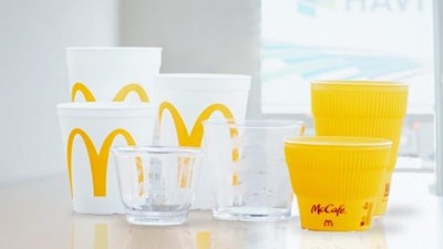 McDonald's is implementing a reusable packaging system for its 1,450 restaurants across Germany.