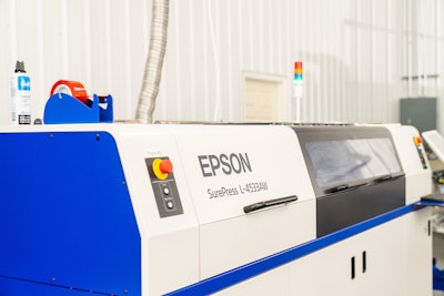 The SurePress L-4733AW is a water-based resin ink digital label press that uses minimum colors to deliver maximum gamut.