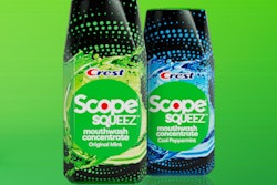 Scope Squeez in the 50 mL bottle is available in two varieties, Original Mint and Cool Peppermint.