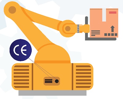 A CE Marking is required for equipment sales in the E.U.