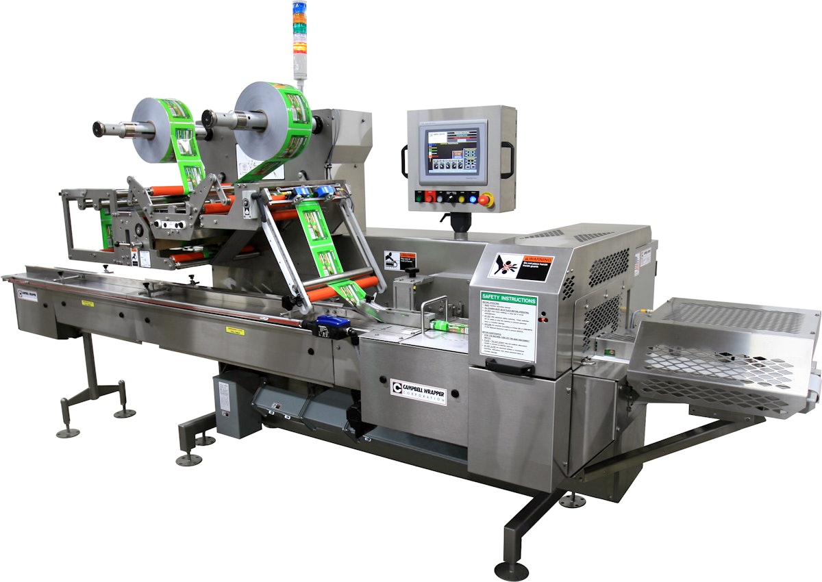 Campbell Wrapper จัดแสดง Horizontal Flow Wrapper ที่งาน PACK EXPO