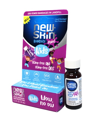 new skin bandage package design