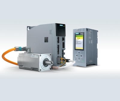 The new Sinamics S210 drive system with Simotics S-1FK2 servomotors and Simatic S7-1500 controllers offer users a highly-dynamic servo package with integrated safety functions and quick commissioning.