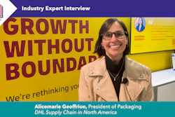 Alicemarie Geoffrion, President of Packaging, DHL Supply Chain in North America, at PACK EXPO Las Vegas 2023.