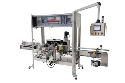 Continuous Motion Labeling System