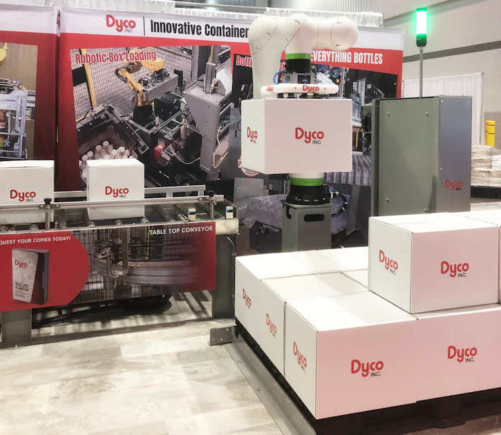 Collaborative Box Installation Collaborative Box Palletizer Extends Container Handling | Packaging World