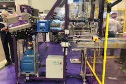 The MFT Tray Former assembles cardboard trays, secures them with hot-melt glue, and delivers them to the next step in the packaging process.