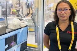 Fanuc's Jessica Juhasz at PACK EXPO Las Vegas 2023.
