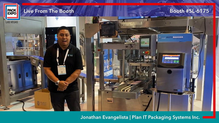 Roto Bagger Line Directly Integrated Into Pick And Place System