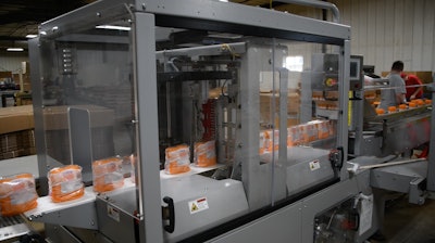 The Empac Group purchased a BVS Series 914 continuous motion, high-speed vertical seal wrapper and accompanying aerosol safe tunnel.