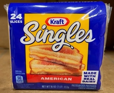 Kraft Cheese Package