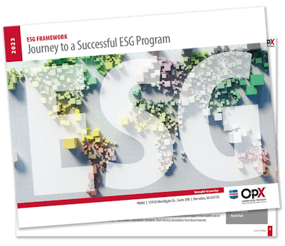 The ESG work product serves as a mall map, showing each company and contract service where it is and the path to get to where it wants to be, with counsel on short-term and long-term goals that are situationally specific.