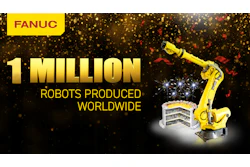 Fanuc 1 Million Robots Produced