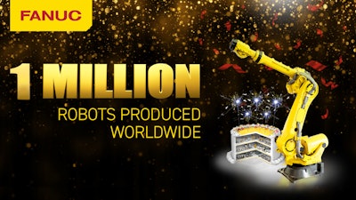 Fanuc 1 Million Robots Produced