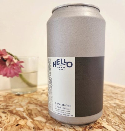 Hello Brew Co. has launched its first canned beer by using upcycled 'zombie cans' from Canimal.