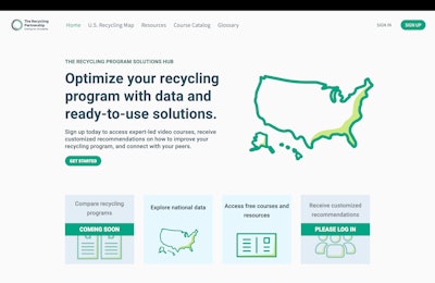 Recycling Program Solutions Hub