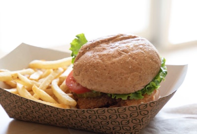 Eco-Products compostable plates, bowls, trays, utensils, cups, and straws are being used throughout the Moda Center stadium during Portland Trail Blazers’ games.