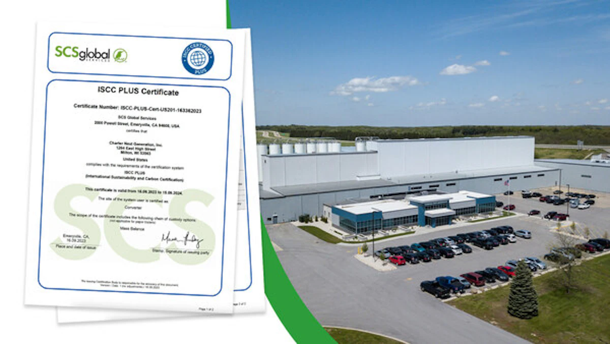 Charter Next Generation's Milton Plant Attains ISCC PLUS Certification - Vimarsana News