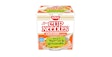 The new paper cup for Nissin Foods' Cup Noodles will be made with 40% recycled fiber, will no longer require a plastic wrap, and will feature a sleeve made with 100% recycled paper.