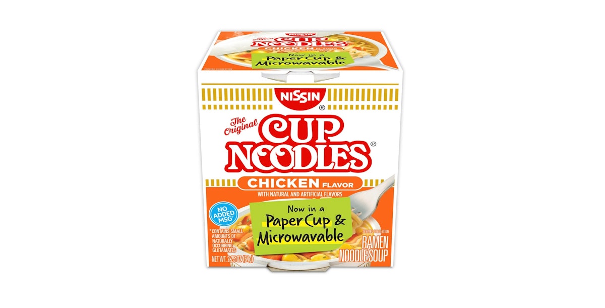 Cup sales noodles nissin