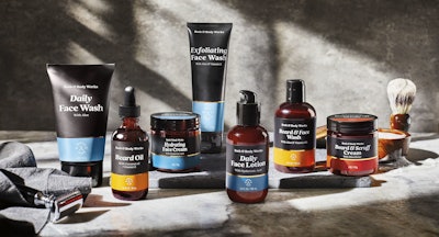 One of the trends identified by PLMA at its Private Label Trade Show was the rise in specialized skincare. Featured was Bath & Body Works, which has grown its men’s category with new private brand skincare and beard care products.
