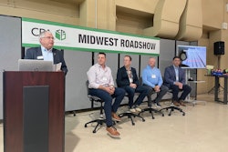 Panel starting from the left: Ron Puvak of CPA, Eric Klingenberg, of Mars, Steve Sena of Truvant, Robert Cotton of PepsiCo, and David Feber of McKinsey & Company.