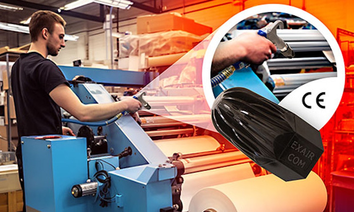 หัวฉีด non-marring ใหม่ของ EXAIR จาก: Exair Corporation