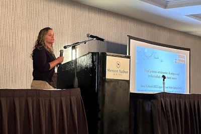 Hubbard at the “PFAS: Impact on the Planet and Solutions for the Packaging Industry” event in Madison, WI.