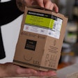 Maison Orphée's new bag-in-box olive oil packaging reduces CO2 emissions during transport due to its lighter weight.