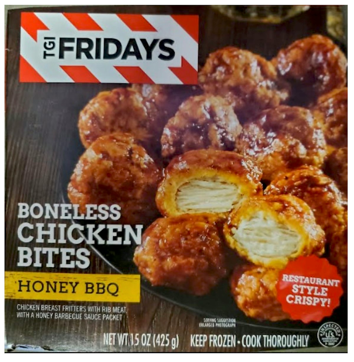 TGI Fridays ไก่ไม่มีกระดูกถูกเรียกคืนเนื่องจากเป็นไปได้